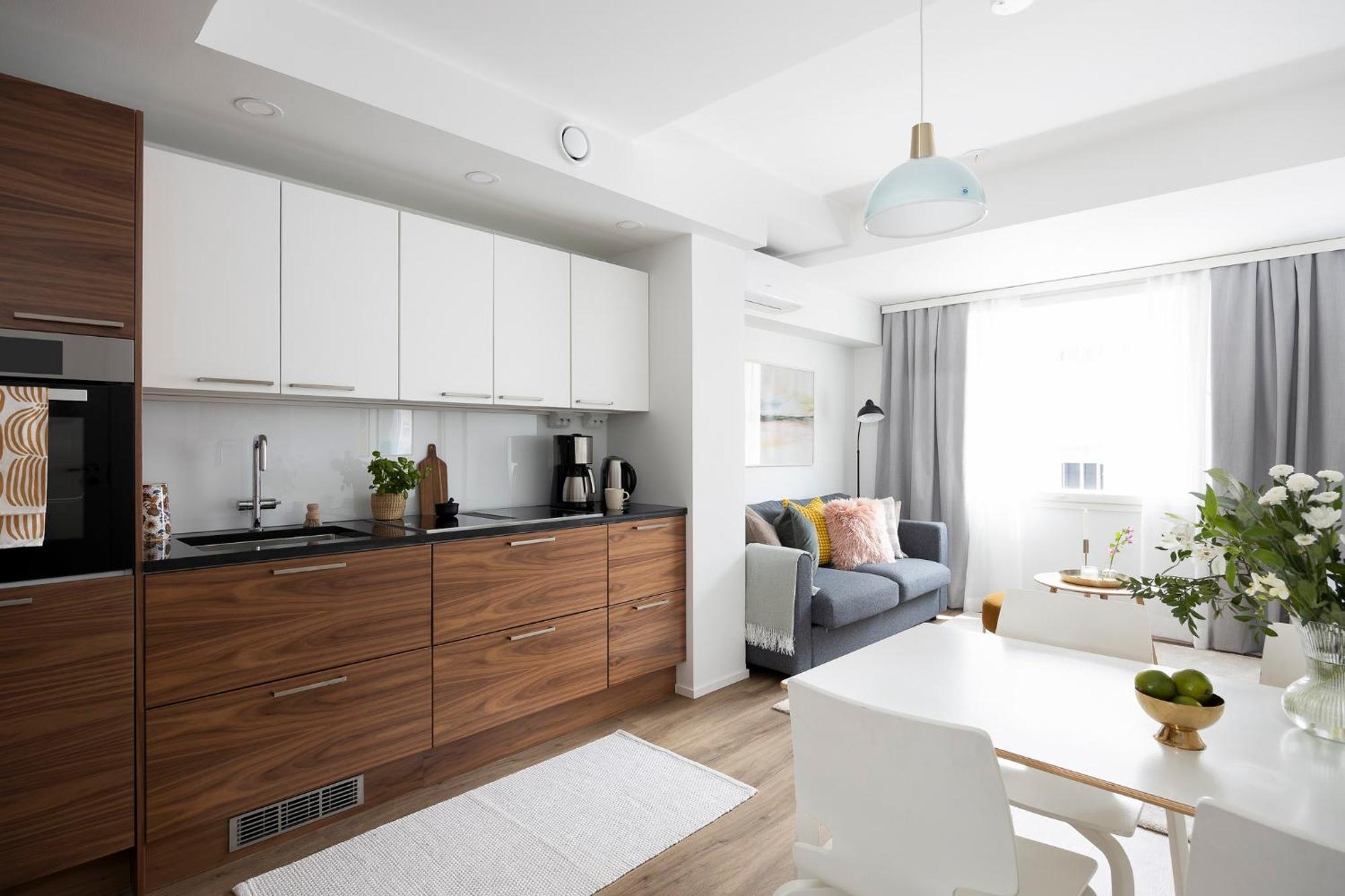 Stylish Flat In Trendy Kallio เฮลซิงกิ ภายนอก รูปภาพ